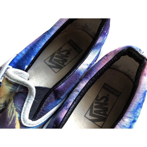 Vans Tropical Trees Print Casual Slip-On Shoes Multicolored Size 10 Womens - Picture 7 of 9